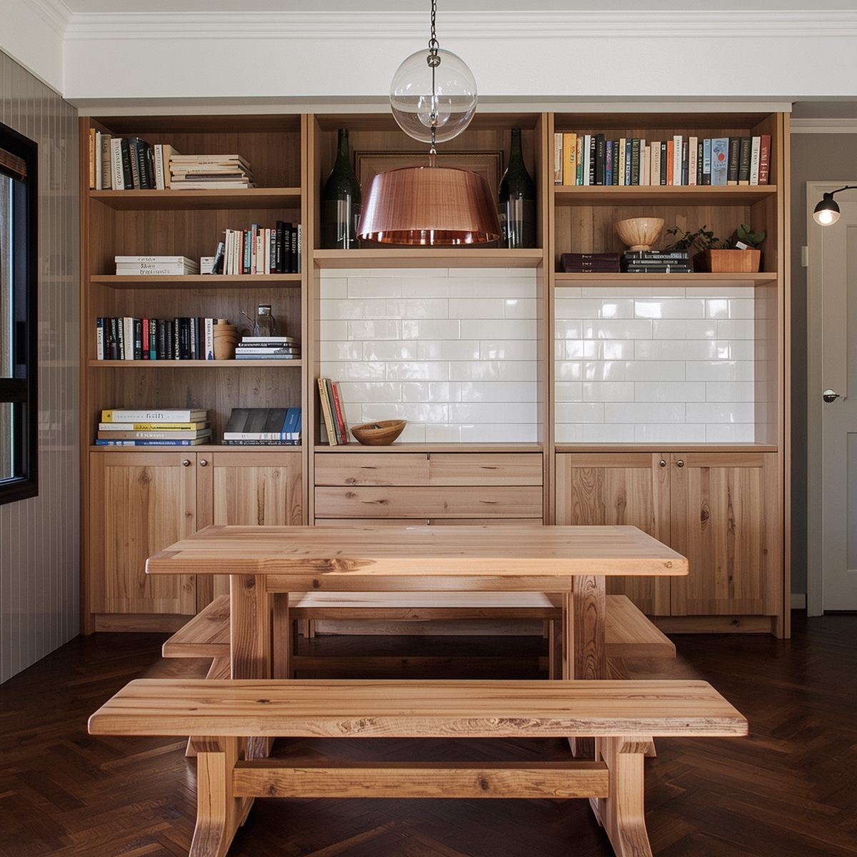 Restored antique writing desk